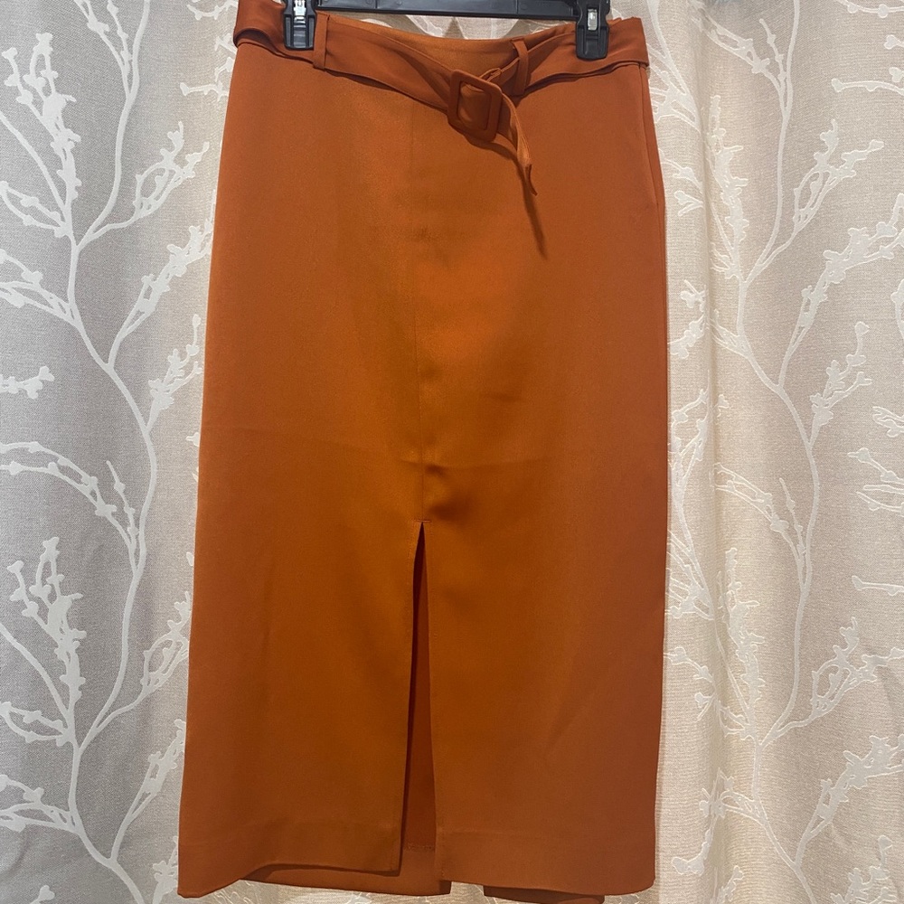 Orange skirt- Size 4